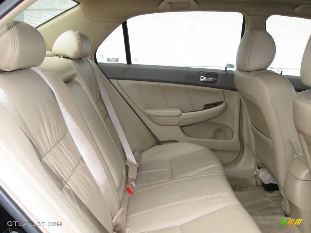2006 Accord EX-L V6 Sedan - Nighthawk Black Pearl / Ivory photo #5