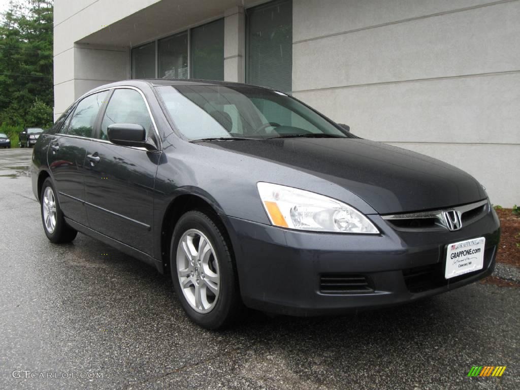 2006 Accord SE Sedan - Graphite Pearl / Gray photo #1