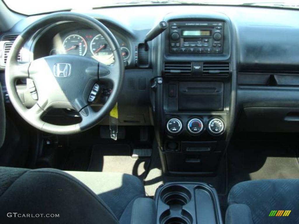 2006 CR-V EX 4WD - Alabaster Silver Metallic / Black photo #9