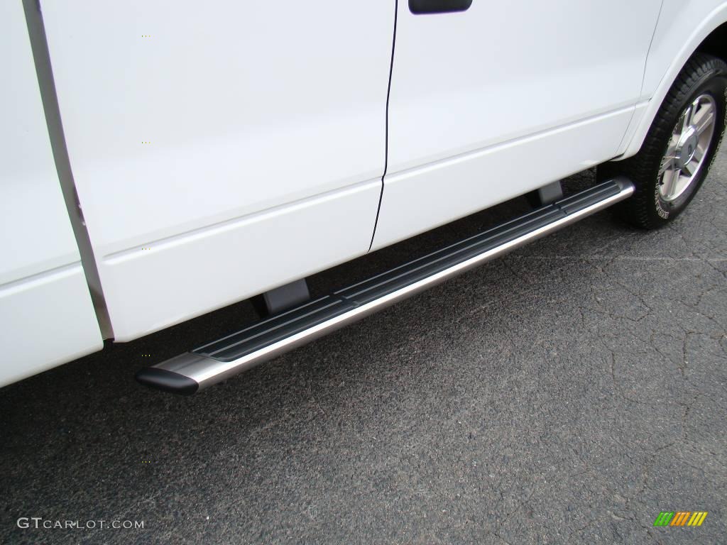 2006 F150 Lariat SuperCab 4x4 - Oxford White / Tan photo #13