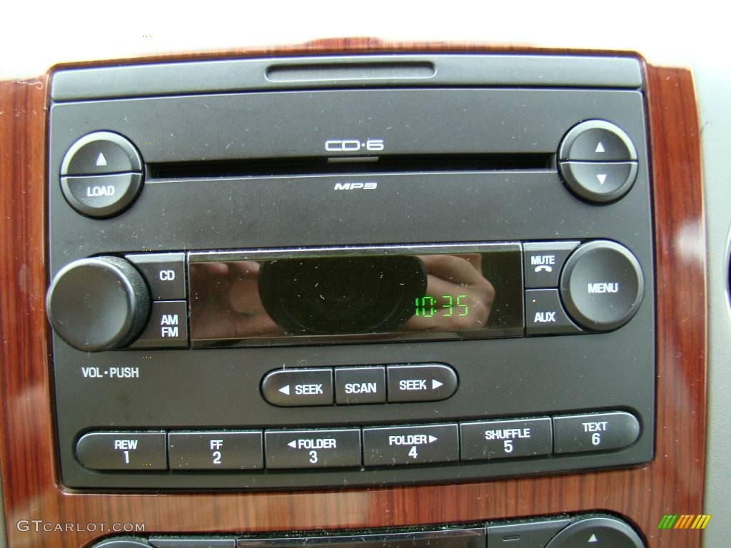2006 F150 Lariat SuperCab 4x4 - Oxford White / Tan photo #20
