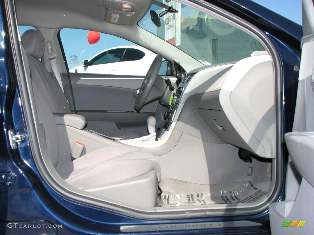 2008 Malibu LS Sedan - Imperial Blue Metallic / Titanium Gray photo #10