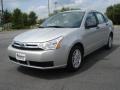 2009 Brilliant Silver Metallic Ford Focus SE Sedan  photo #1