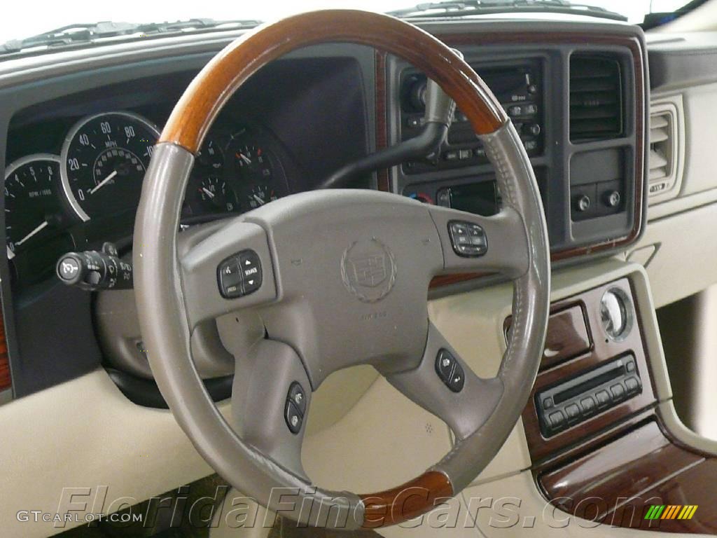 2003 Escalade EXT AWD - White Diamond / Shale photo #16