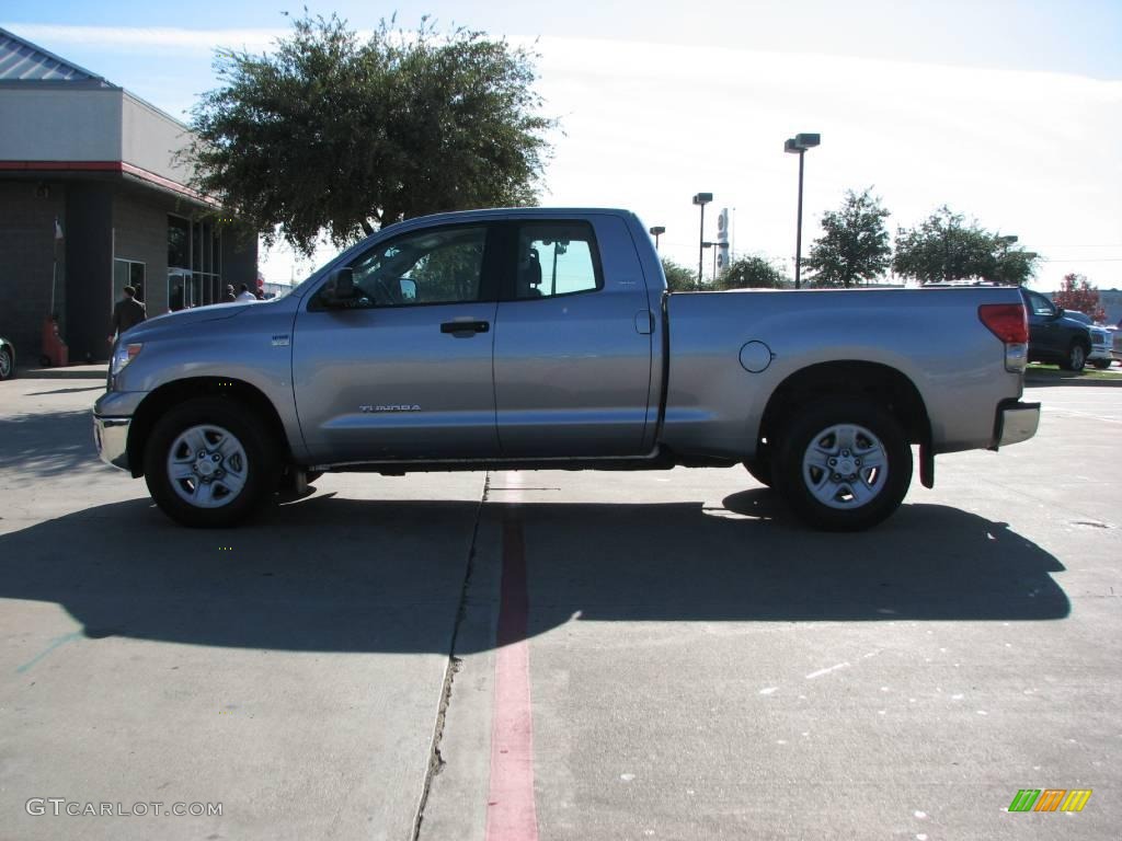 2008 Tundra SR5 Double Cab - Silver Sky Metallic / Graphite Gray photo #4