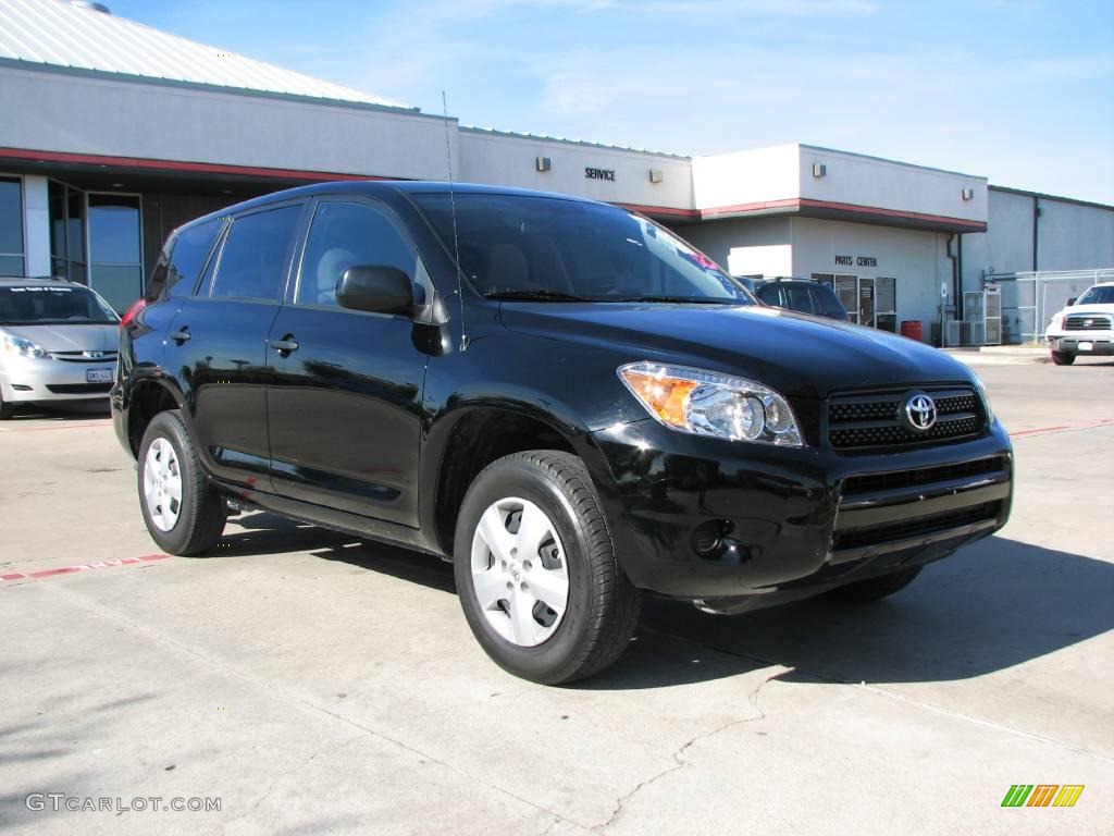 2008 RAV4 I4 - Black / Ash photo #1