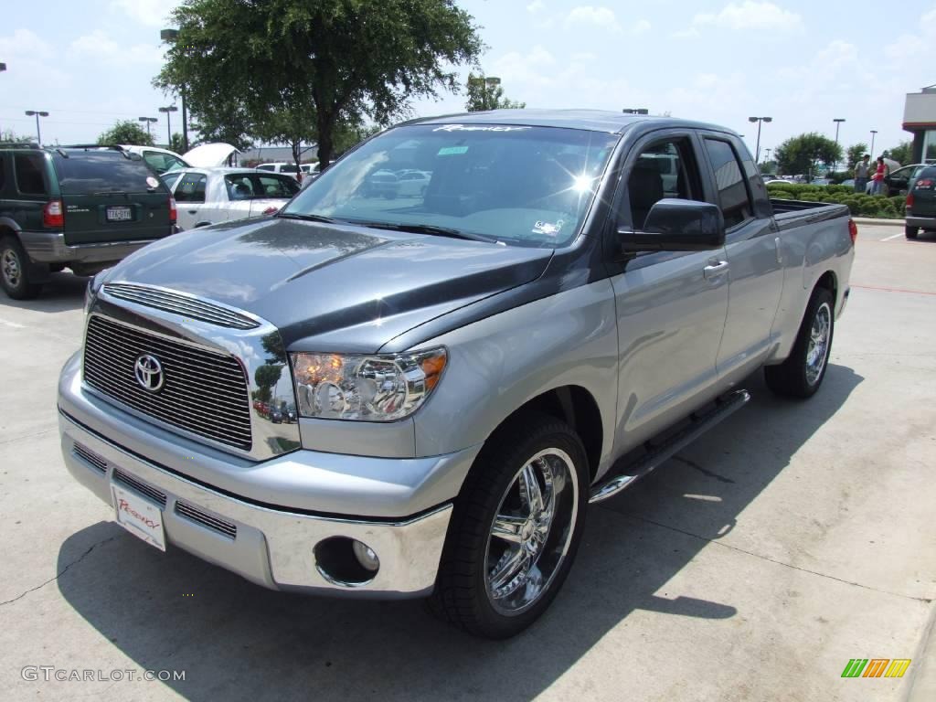 2008 Tundra SR5 Double Cab - Silver Sky Metallic / Graphite Gray photo #3