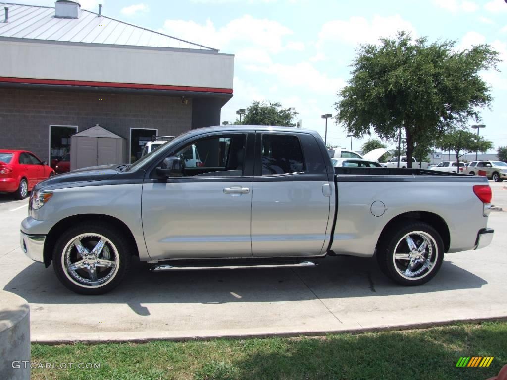 2008 Tundra SR5 Double Cab - Silver Sky Metallic / Graphite Gray photo #4