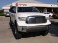 2008 Super White Toyota Tundra SR5 TRD Double Cab 4x4  photo #1