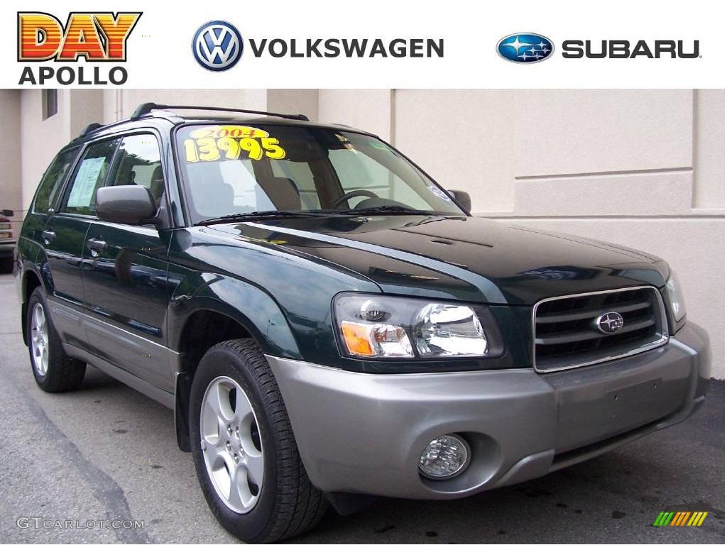 Woodland Green Pearl Subaru Forester