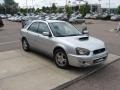 Platinum Silver Metallic - Impreza WRX Sport Wagon Photo No. 5