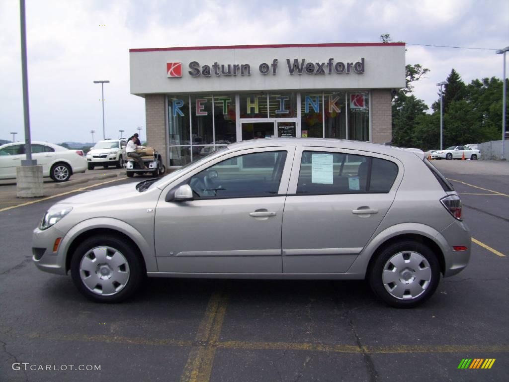 2008 Astra XE Sedan - Star Silver / Charcoal photo #1