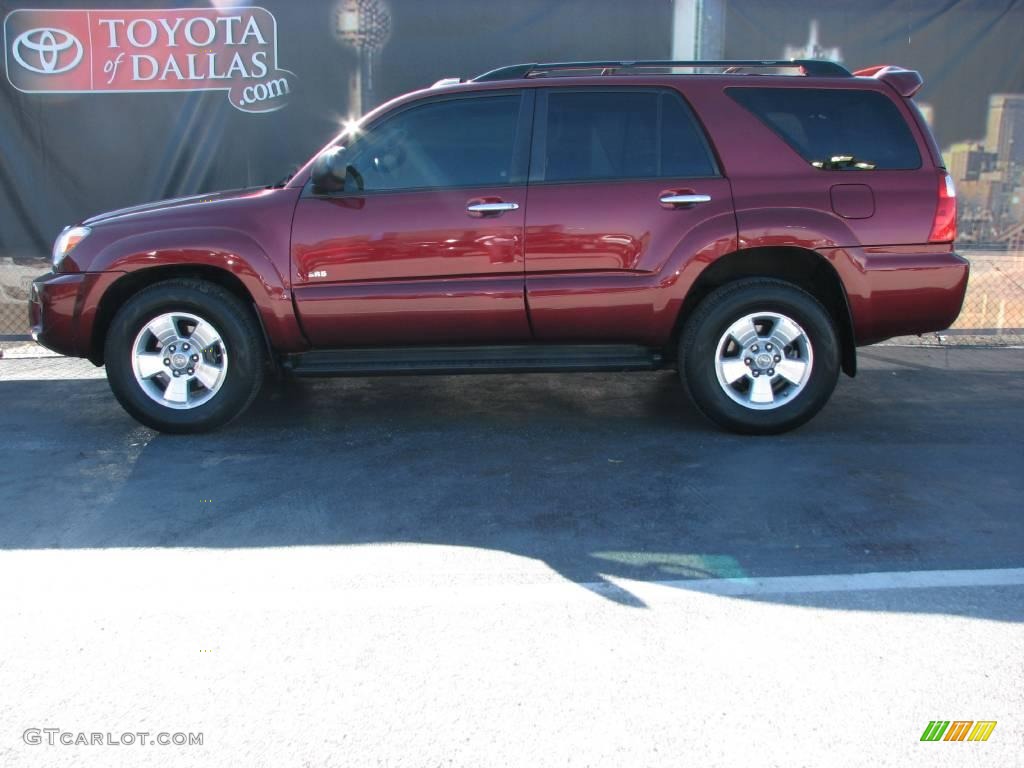 2006 4Runner SR5 - Salsa Red Pearl / Stone Gray photo #1