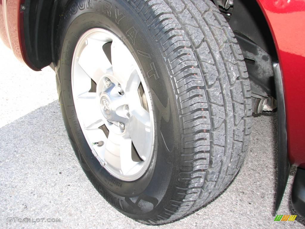 2006 4Runner SR5 - Salsa Red Pearl / Stone Gray photo #13