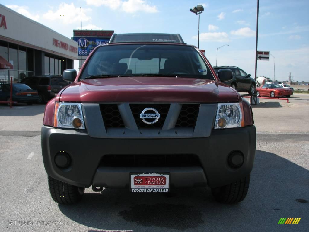 2007 Xterra S - Red Brawn Metallic / Desert/Graphite photo #3