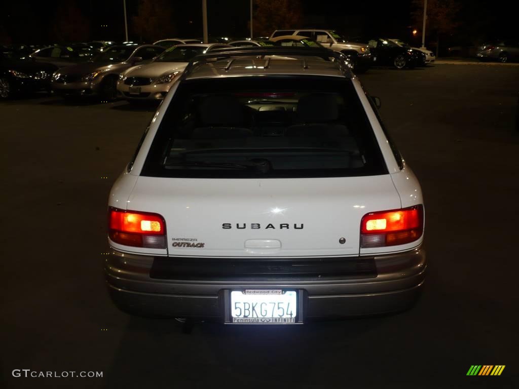 1999 Impreza Outback Sport - Aspen White / Gray photo #5