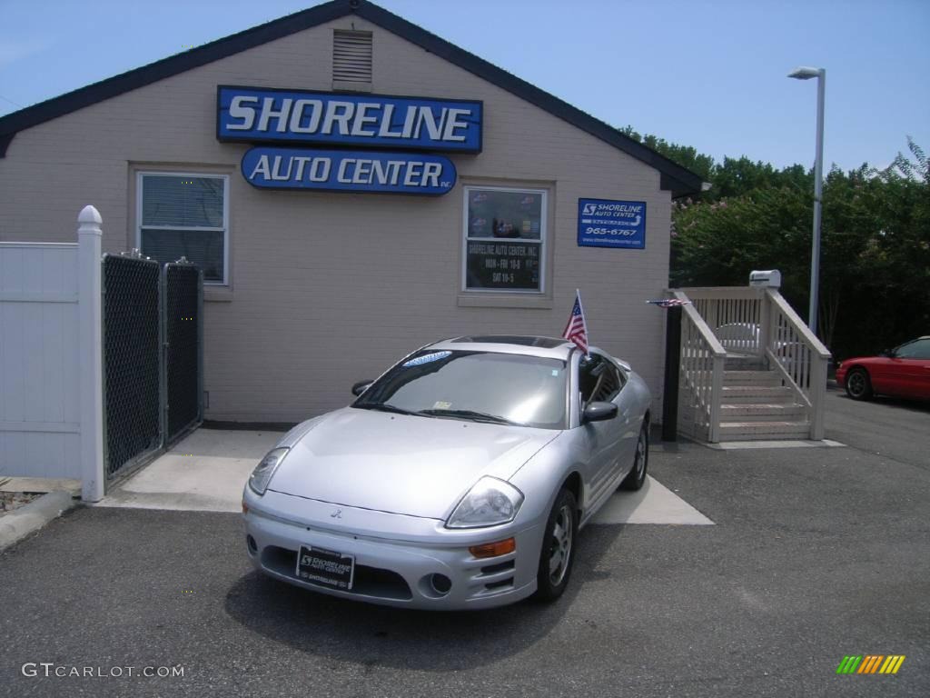 2004 Eclipse GS Coupe - Sterling Silver Metallic / Midnight photo #1