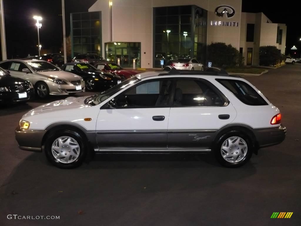 1999 Impreza Outback Sport - Aspen White / Gray photo #8