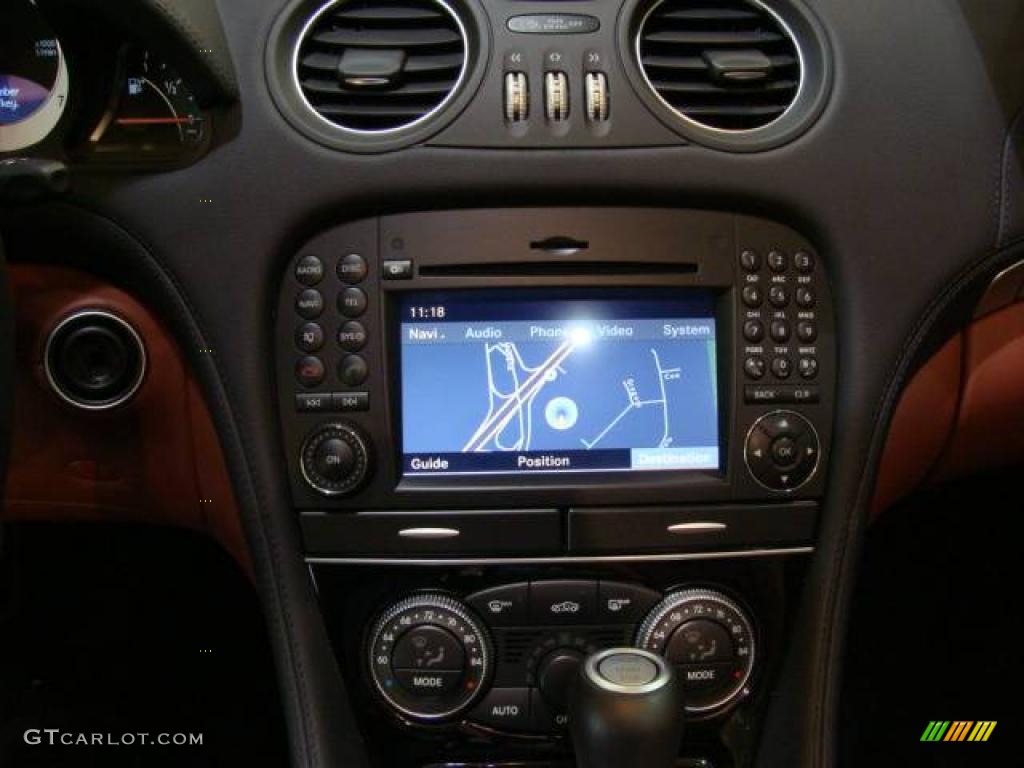 2009 Mercedes-Benz SL 550 Silver Arrow Edition Roadster Navigation Photo #14733942