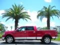 2007 Vivid Red Metallic Lincoln Mark LT SuperCrew #14702144