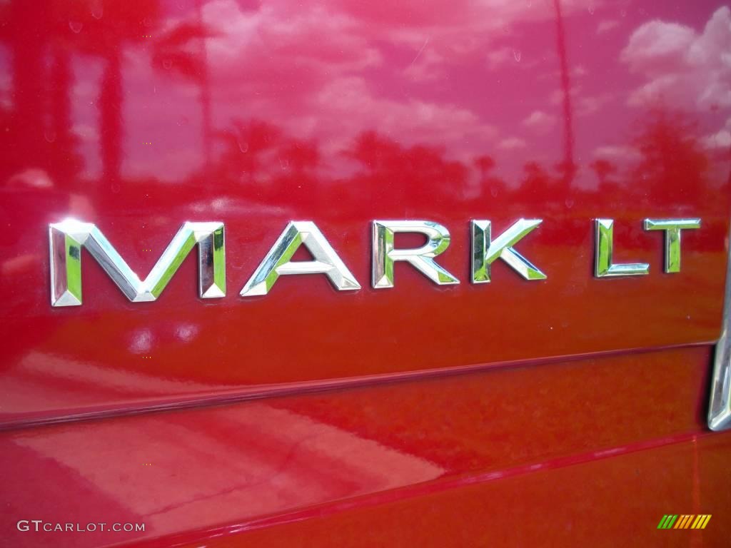 2007 Mark LT SuperCrew - Vivid Red Metallic / Dove Grey/Black photo #10