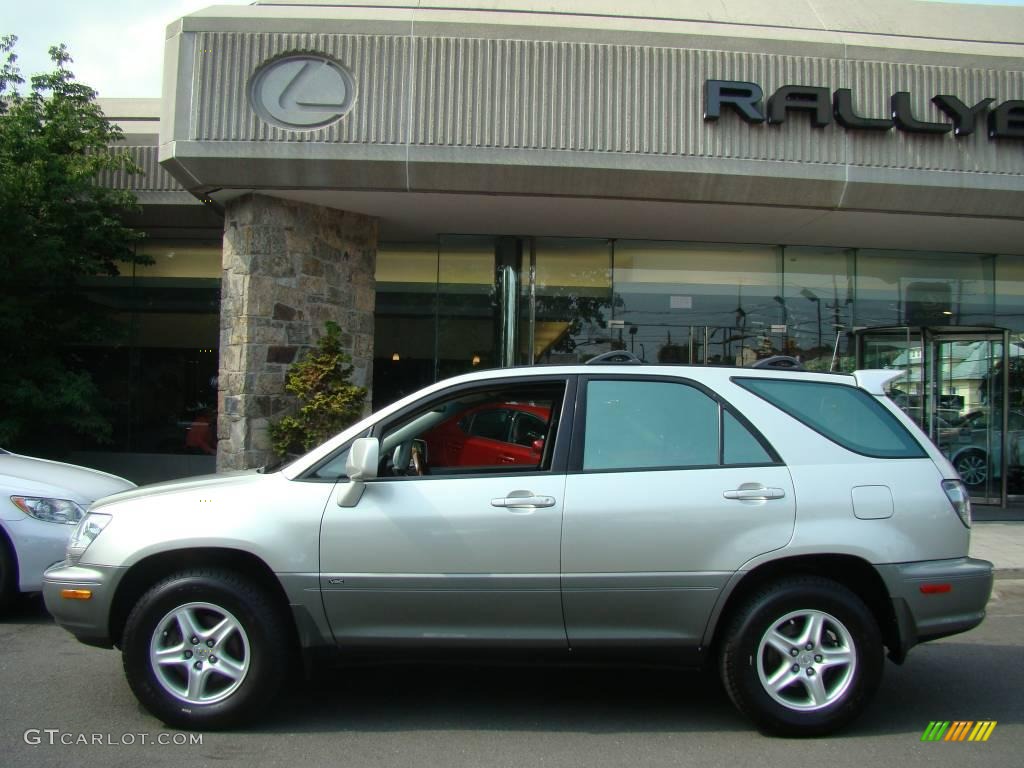 2003 RX 300 AWD - Millenium Silver Metallic / Black photo #3