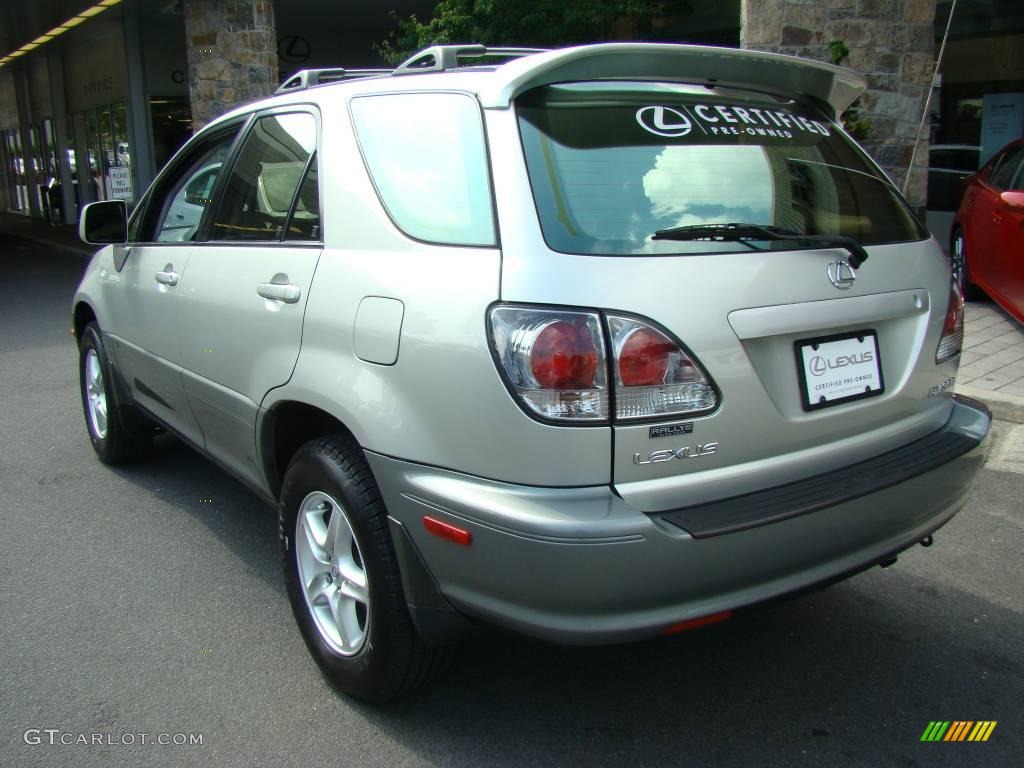 2003 RX 300 AWD - Millenium Silver Metallic / Black photo #4
