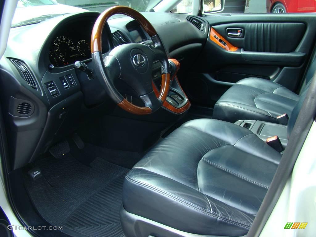 2003 RX 300 AWD - Millenium Silver Metallic / Black photo #10