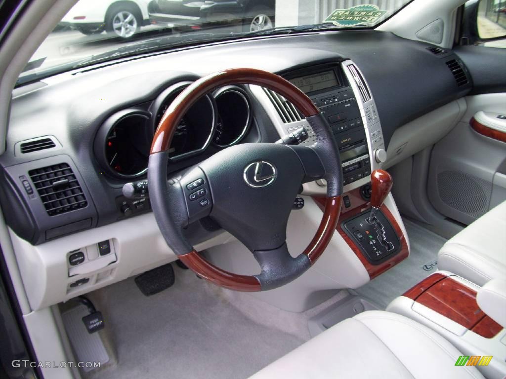 2004 RX 330 AWD - Flint Gray Mica / Light Gray photo #10