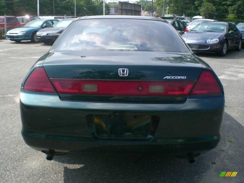 1998 Accord LX V6 Coupe - Dark Emerald Pearl / Ivory photo #6