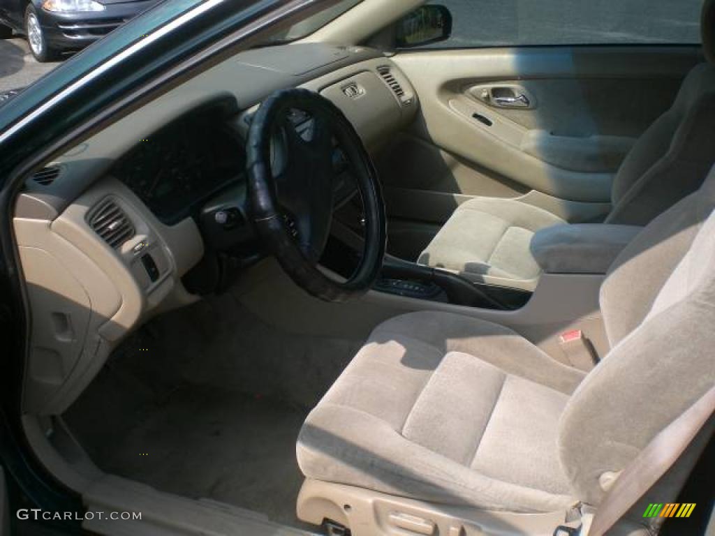 1998 Accord LX V6 Coupe - Dark Emerald Pearl / Ivory photo #9