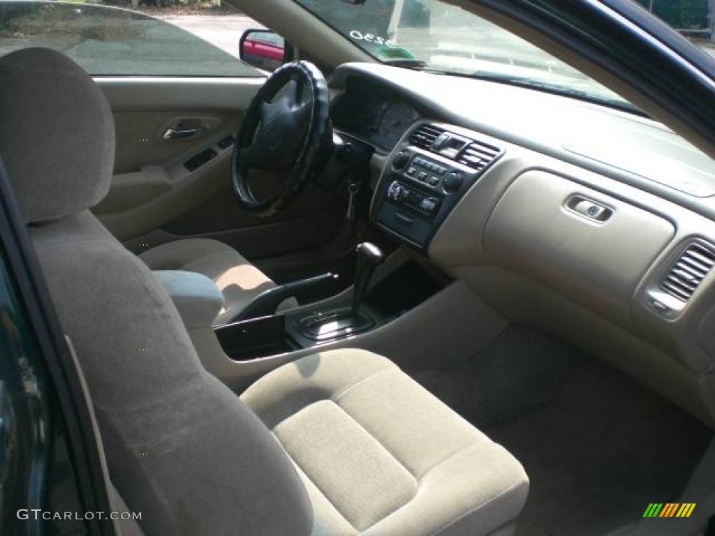 1998 Accord LX V6 Coupe - Dark Emerald Pearl / Ivory photo #10