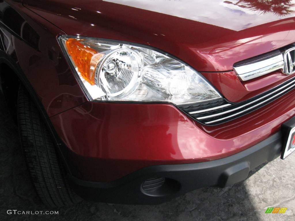 2007 CR-V EX-L - Tango Red Pearl / Gray photo #5