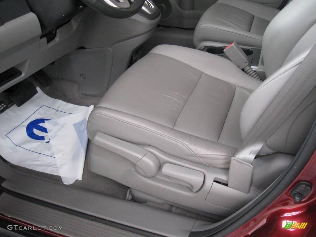 2007 CR-V EX-L - Tango Red Pearl / Gray photo #13