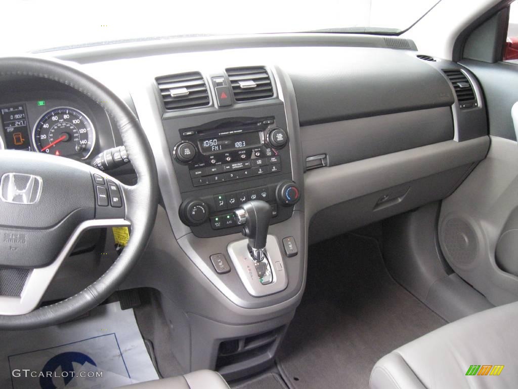 2007 CR-V EX-L - Tango Red Pearl / Gray photo #18