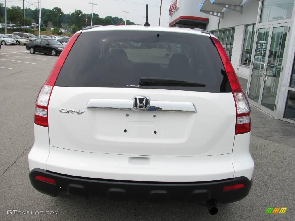2008 CR-V EX 4WD - Taffeta White / Gray photo #5