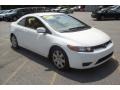 2007 Taffeta White Honda Civic LX Coupe  photo #1