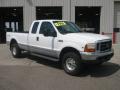 1999 Oxford White Ford F250 Super Duty XLT Extended Cab 4x4  photo #1