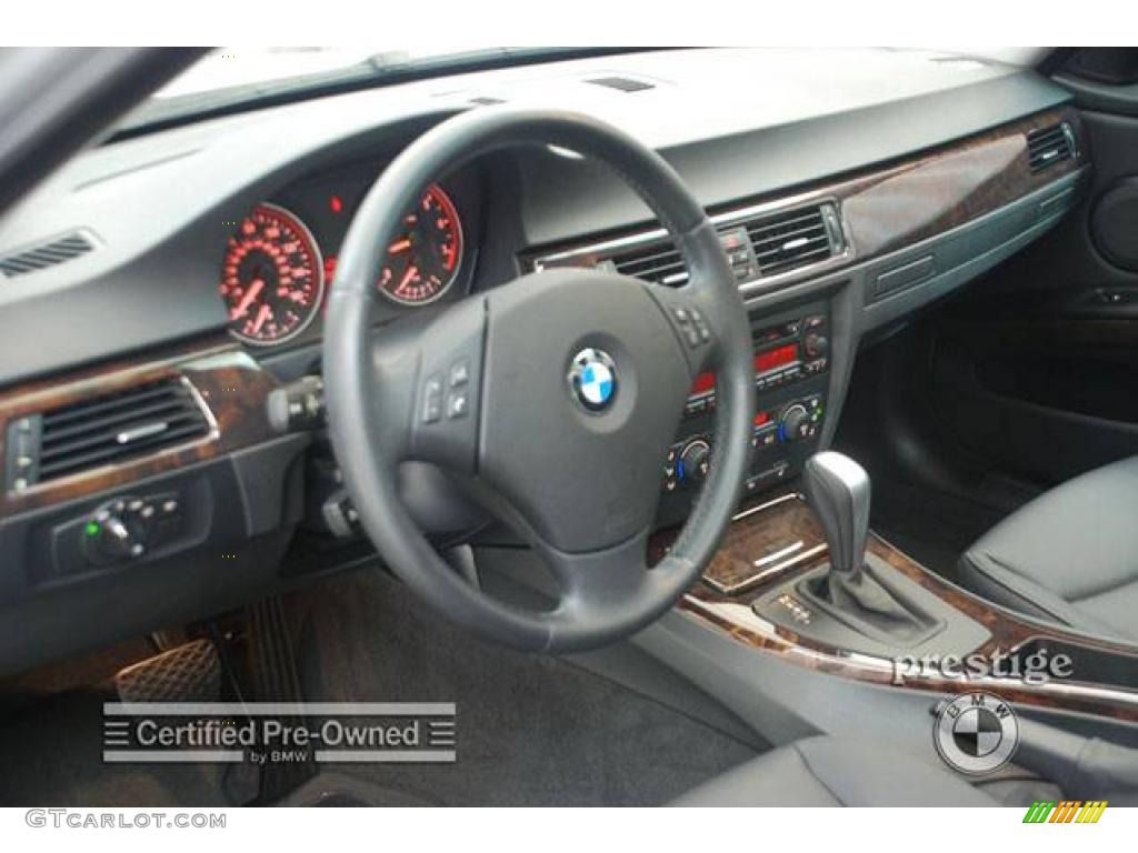 2006 3 Series 325xi Sedan - Titanium Silver Metallic / Black photo #5