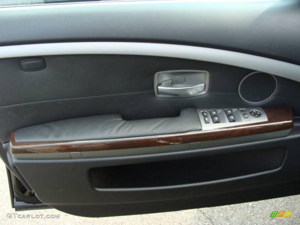 2007 7 Series 750Li Sedan - Jet Black / Black photo #9
