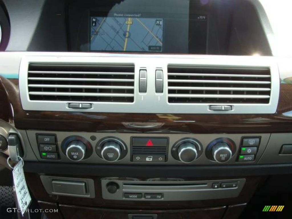 2007 7 Series 750Li Sedan - Jet Black / Black photo #15