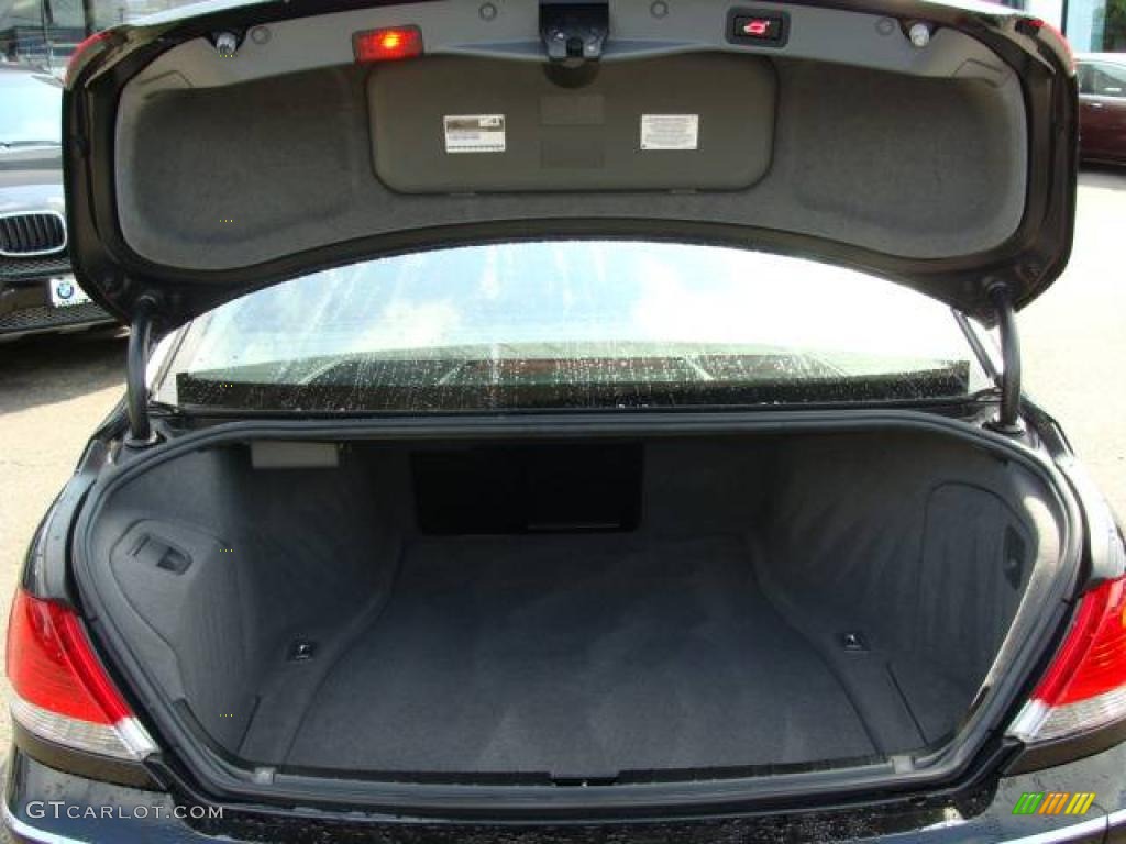 2007 7 Series 750Li Sedan - Jet Black / Black photo #18