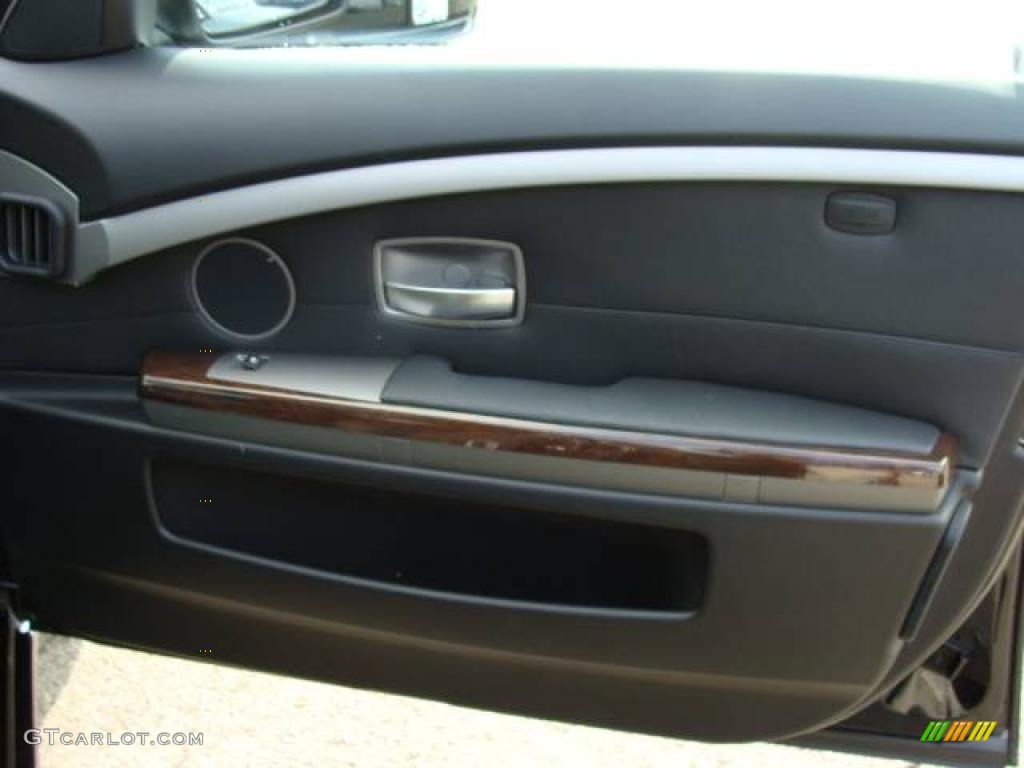 2007 7 Series 750Li Sedan - Jet Black / Black photo #21