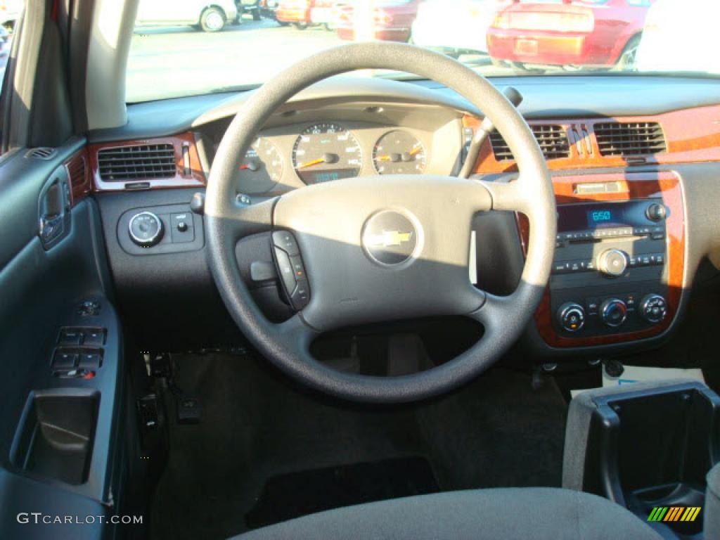 2008 Impala LS - Precision Red / Ebony Black photo #8