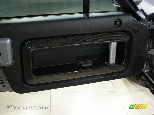 2006 Ford GT X1 Genaddi Edition Ebony Black Door Panel Photo #147496