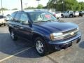 2008 Imperial Blue Metallic Chevrolet TrailBlazer LS 4x4  photo #3