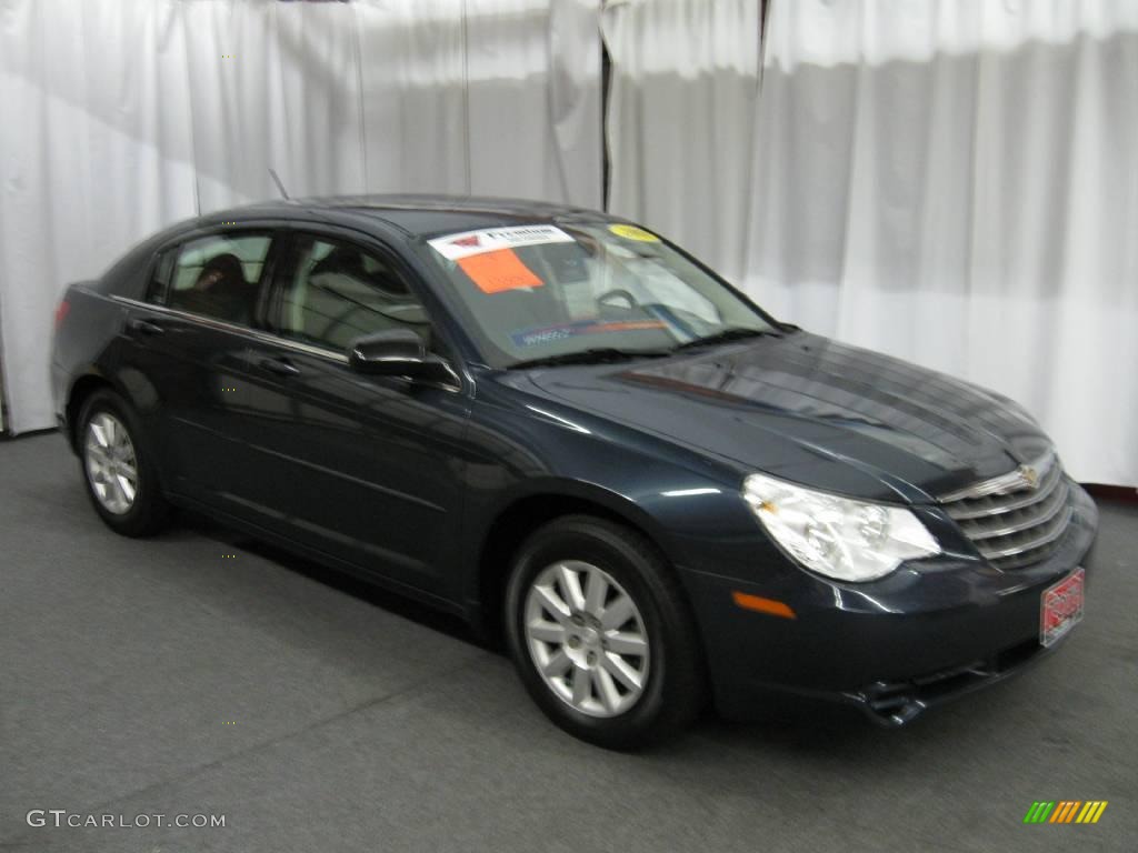 2008 Sebring LX Sedan - Modern Blue Pearl / Dark Slate Gray/Light Slate Gray photo #1