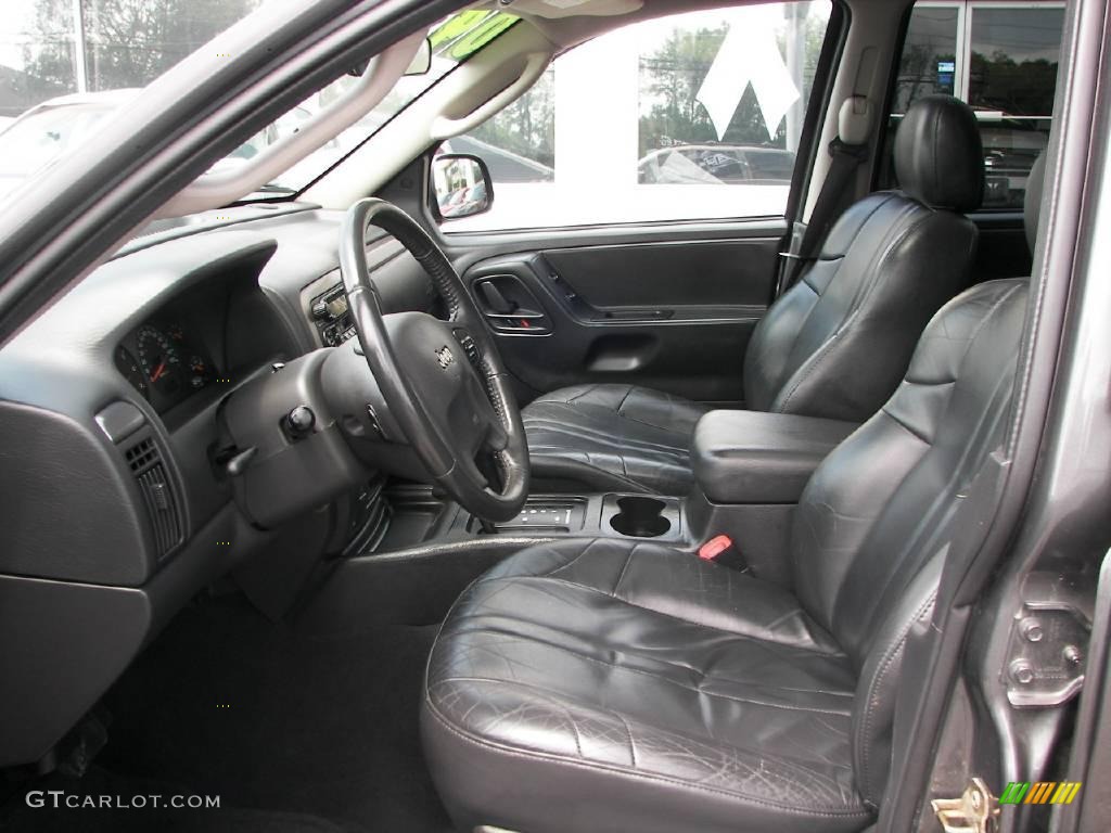2004 Grand Cherokee Laredo 4x4 - Graphite Metallic / Dark Slate Gray photo #5