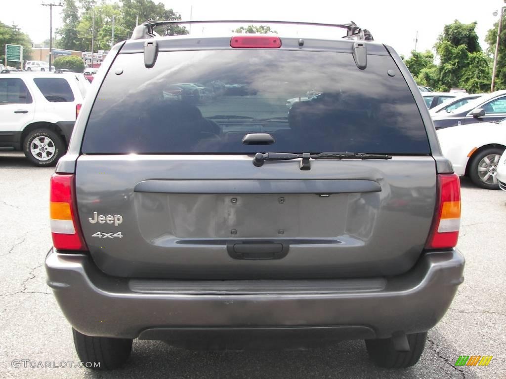 2004 Grand Cherokee Laredo 4x4 - Graphite Metallic / Dark Slate Gray photo #21