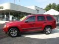 2005 Inferno Red Crystal Pearl Jeep Grand Cherokee Laredo 4x4  photo #1